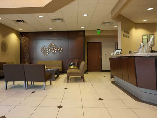 SBC office Center Reception Area