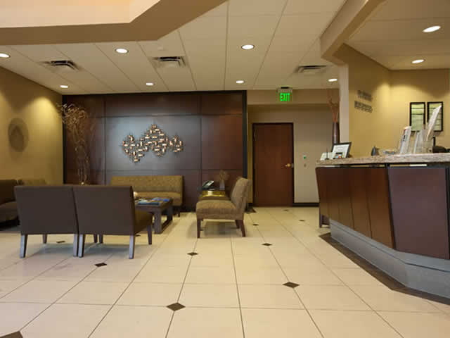 SBC Office Center Reception Area